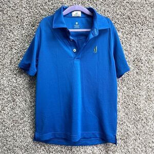 Johnnie-O Polo Boys 8 Fairway Hangin’ Out Biscayne Blue Short Sleeve Shirt